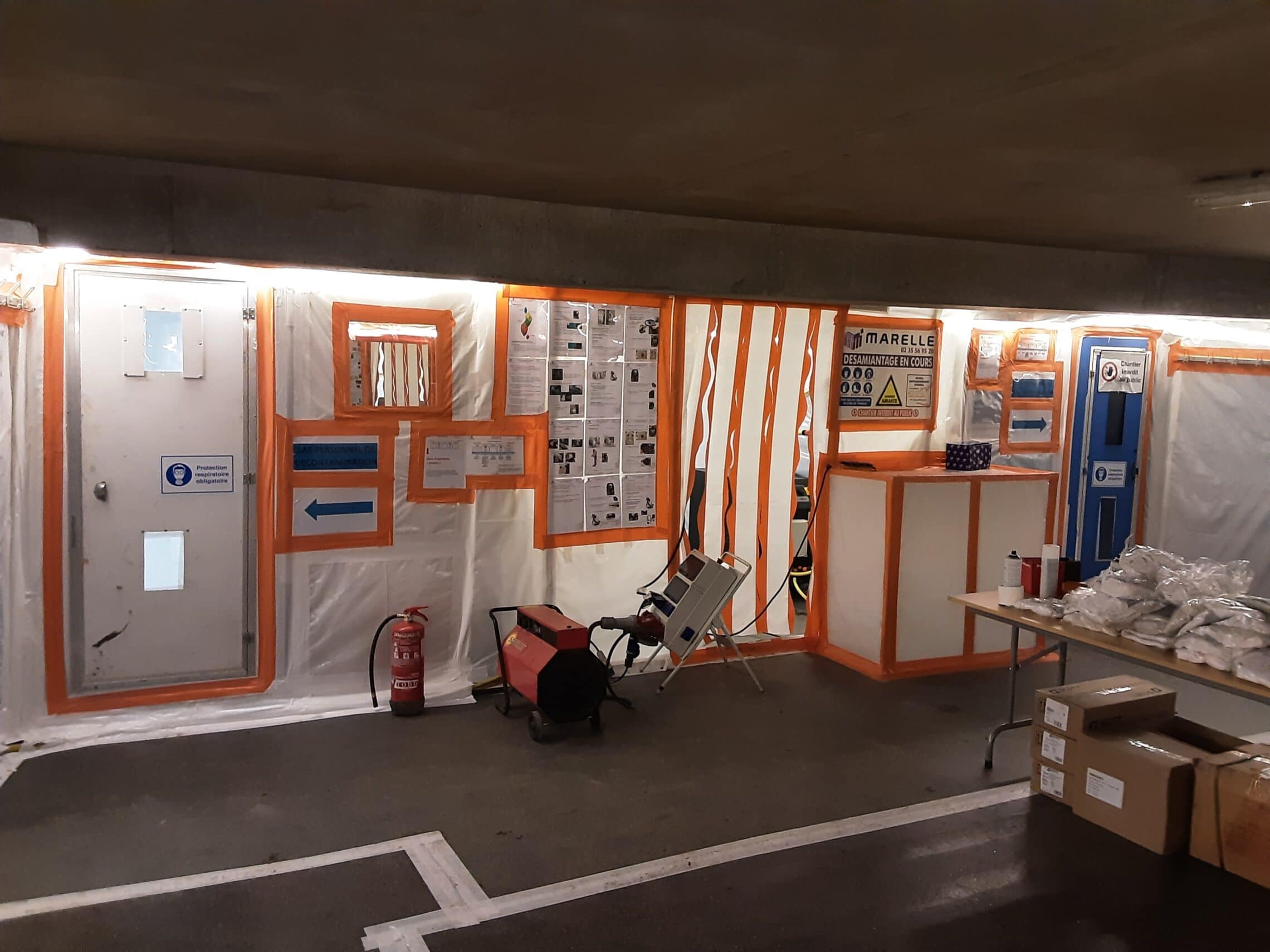 Désamiantage CAF Rouen n 4
